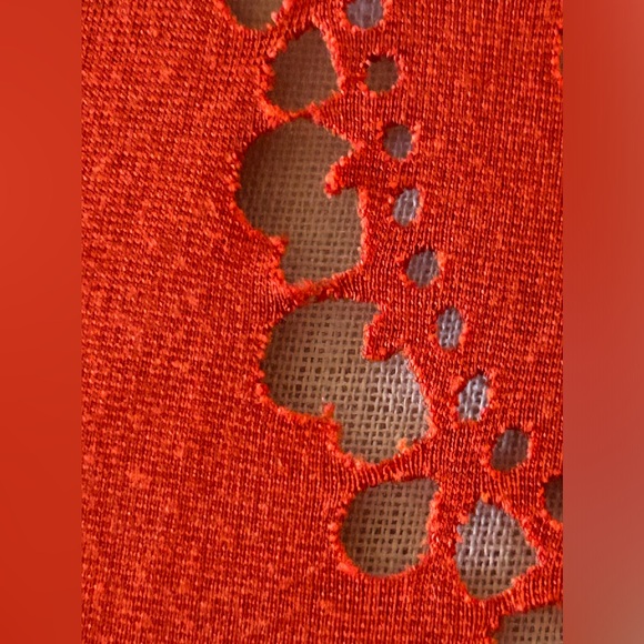 Fervour Tomato Red Cut Out Dress - Picture 14 of 16